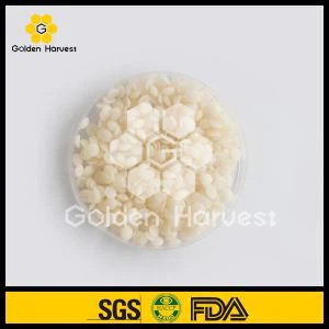 Pellets de cera de abelha branca